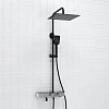 Душевая система WasserKRAFT A114.162.130.CB Thermo с термостатом черный