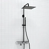 Душевая система WasserKRAFT A114.162.217.CB Thermo с термостатом черный