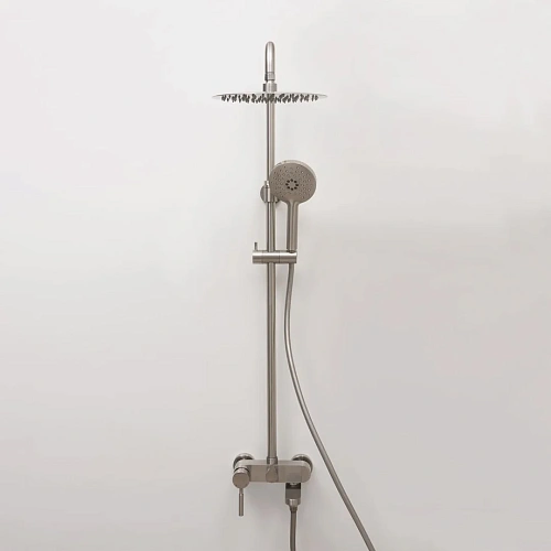 Душевая система WasserKRAFT A14201 никель Душевая система WasserKRAFT A14201 никель