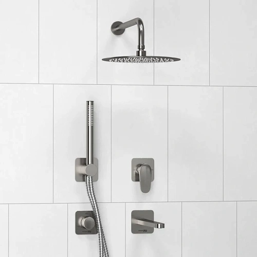 Душевая система WasserKRAFT A1451.273.274.097.121.275.100.276 встраиваемая никель Душевая система WasserKRAFT A1451.273.274.097.121.275.100.276 встраиваемая никель