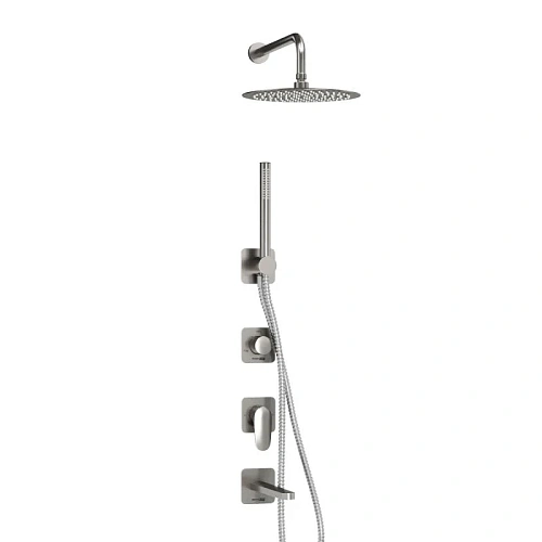 Душевая система WasserKRAFT A1451.273.274.097.121.275.100.276 встраиваемая никель Душевая система WasserKRAFT A1451.273.274.097.121.275.100.276 встраиваемая никель