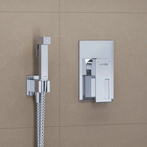 Душевая система WasserKRAFT A15157 со шлангом 120 см хром Душевая система WasserKRAFT A15157 со шлангом 120 см хром