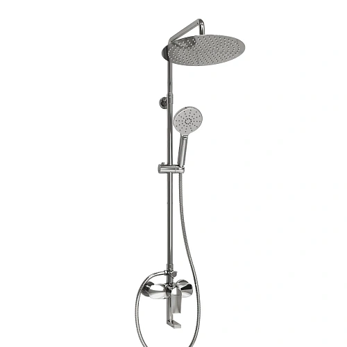 Душевая система WasserKRAFT A166.116.127.010.CH хром Душевая система WasserKRAFT A166.116.127.010.CH хром