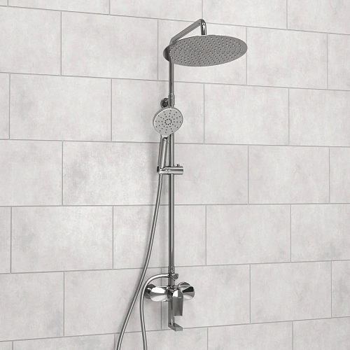 Душевая система WasserKRAFT A166.116.127.087.CH хром Душевая система WasserKRAFT A166.116.127.087.CH хром