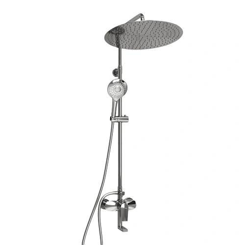 Душевая система WasserKRAFT A166.117.101.087.CH хром Душевая система WasserKRAFT A166.117.101.087.CH хром