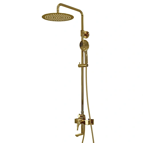 Душевая система WasserKRAFT A17101 золото Душевая система WasserKRAFT A17101 золото