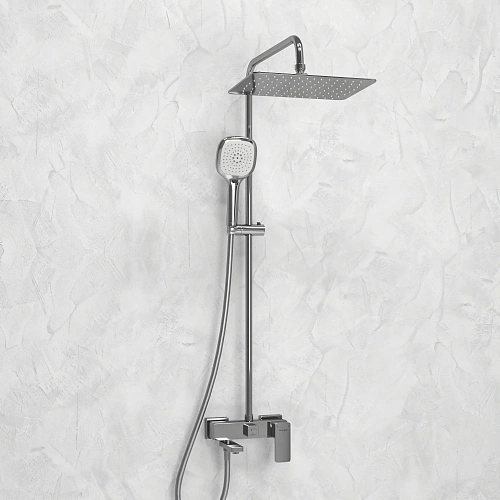 Душевая система WasserKRAFT A177.069.065.087.CH хром Душевая система WasserKRAFT A177.069.065.087.CH хром