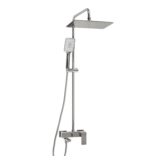Душевая система WasserKRAFT A177.069.126.010.CH хром Душевая система WasserKRAFT A177.069.126.010.CH хром