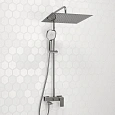 Душевая система WasserKRAFT A177.119.065.010.CH хром Душевая система WasserKRAFT A177.119.065.010.CH хром