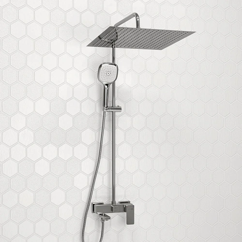 Душевая система WasserKRAFT A177.119.065.010.CH хром Душевая система WasserKRAFT A177.119.065.010.CH хром