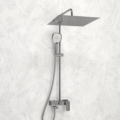 Душевая система WasserKRAFT A177.119.065.087.CH хром Душевая система WasserKRAFT A177.119.065.087.CH хром
