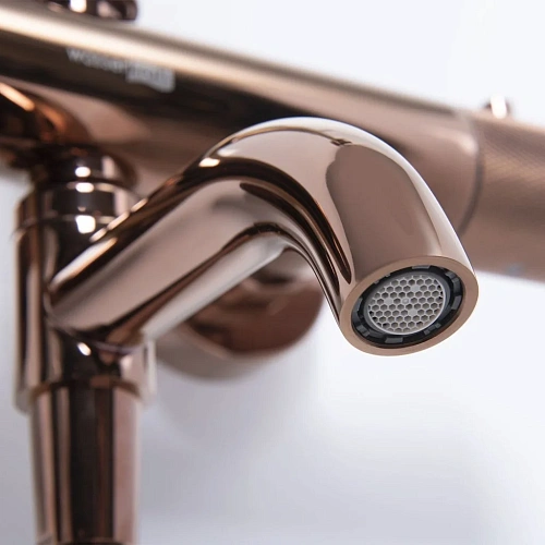 Душевая система WasserKRAFT A18301 Thermo с термостатом розовое золото Душевая система WasserKRAFT A18301 Thermo с термостатом розовое золото