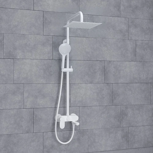 Душевая система WasserKRAFT A185.254.155.WM белый Душевая система WasserKRAFT A185.254.155.WM белый