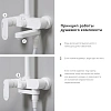 Душевая система WasserKRAFT A18501 белый Душевая система WasserKRAFT A18501 белый