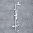 Душевая система WasserKRAFT A188.067.058.WM Thermo с термостатом белый Душевая система WasserKRAFT A188.067.058.WM Thermo с термостатом белый