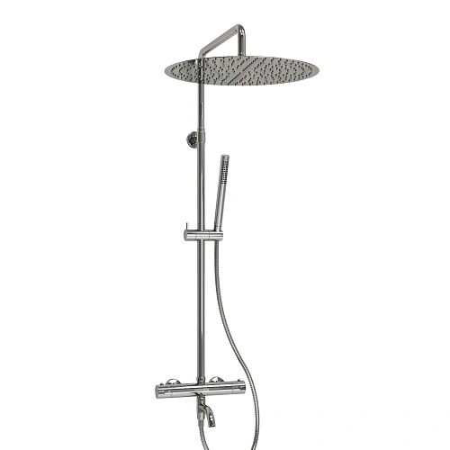 Душевая система WasserKRAFT A188.117.137.010.CH Thermo с термостатом хром Душевая система WasserKRAFT A188.117.137.010.CH Thermo с термостатом хром