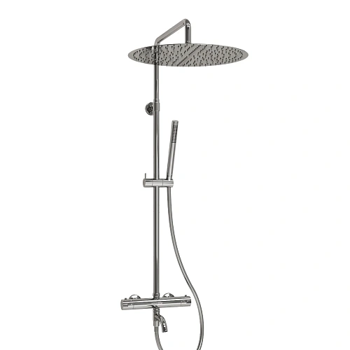 Душевая система WasserKRAFT A188.117.137.087.CH Thermo с термостатом хром Душевая система WasserKRAFT A188.117.137.087.CH Thermo с термостатом хром