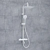 Душевая система WasserKRAFT A188.254.155.WM Thermo с термостатом белый