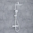 Душевая система WasserKRAFT A188.254.155.WM Thermo с термостатом белый Душевая система WasserKRAFT A188.254.155.WM Thermo с термостатом белый