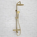Душевая система WasserKRAFT A188.256.207.PG Thermo с термостатом золото Душевая система WasserKRAFT A188.256.207.PG Thermo с термостатом золото