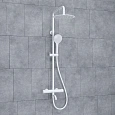 Душевая система WasserKRAFT A188.257.155.WM Thermo с термостатом белый Душевая система WasserKRAFT A188.257.155.WM Thermo с термостатом белый
