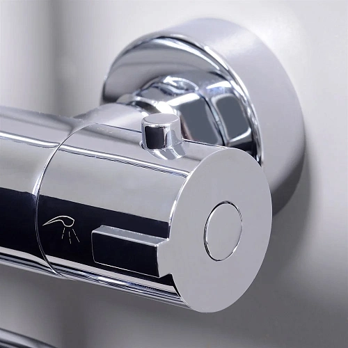 Душевая система Wasserkraft A18801 Thermo с термостатическим смесителем A18801T Душевая система Wasserkraft A18801 Thermo с термостатическим смесителем A18801T