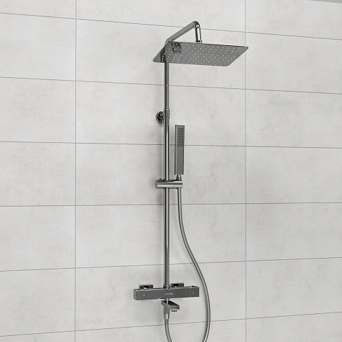Душевая система WasserKRAFT A199.069.103.087.CH Thermo с термостатом хром Душевая система WasserKRAFT A199.069.103.087.CH Thermo с термостатом хром