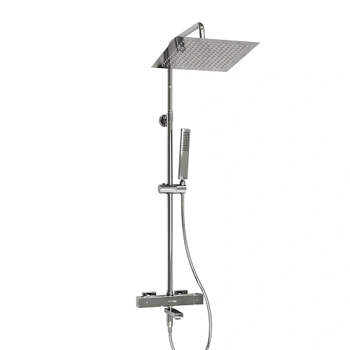 Душевая система WasserKRAFT A199.118.103.010.CH Thermo с термостатом хром Душевая система WasserKRAFT A199.118.103.010.CH Thermo с термостатом хром