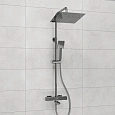 Душевая система WasserKRAFT A199.118.141.087.CH Thermo с термостатом хром Душевая система WasserKRAFT A199.118.141.087.CH Thermo с термостатом хром