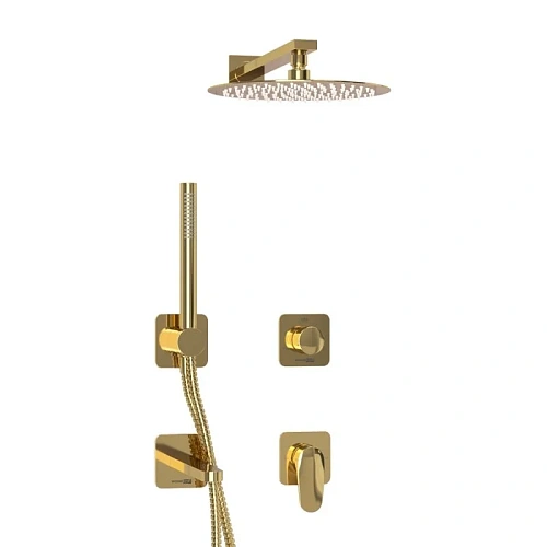 Душевая система WasserKRAFT A2151.278.279.183.208.280.197.281 встраиваемая золото Душевая система WasserKRAFT A2151.278.279.183.208.280.197.281 встраиваемая золото