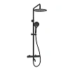 Душевая система WasserKRAFT A288.258.078.BM Thermo с термостатом черный Душевая система WasserKRAFT A288.258.078.BM Thermo с термостатом черный