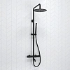 Душевая система WasserKRAFT A288.258.217.BM Thermo с термостатом черный
