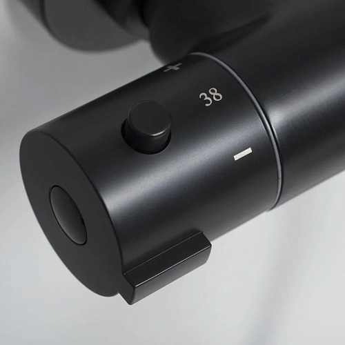 Душевая система WasserKRAFT A28801 Thermo с термостатом черный Душевая система WasserKRAFT A28801 Thermo с термостатом черный