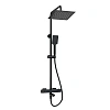 Душевая система WasserKRAFT A299.255.130.BM Thermo с термостатом черный Душевая система WasserKRAFT A299.255.130.BM Thermo с термостатом черный