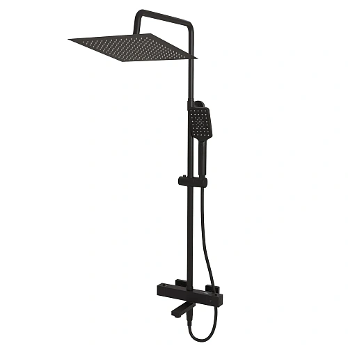 Душевая система WasserKRAFT A29901 Thermo с термостатом черный Душевая система WasserKRAFT A29901 Thermo с термостатом черный