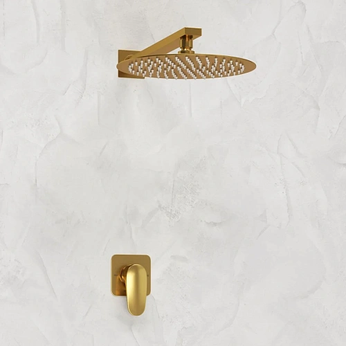 Душевая система WasserKRAFT A3651.180.259 встраиваемая золото Душевая система WasserKRAFT A3651.180.259 встраиваемая золото