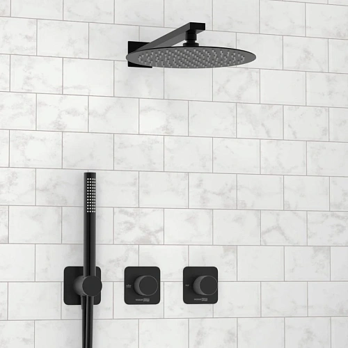 Душевая система WasserKRAFT A5251.299.219.258.302.242.217 встраиваемая черный Душевая система WasserKRAFT A5251.299.219.258.302.242.217 встраиваемая черный