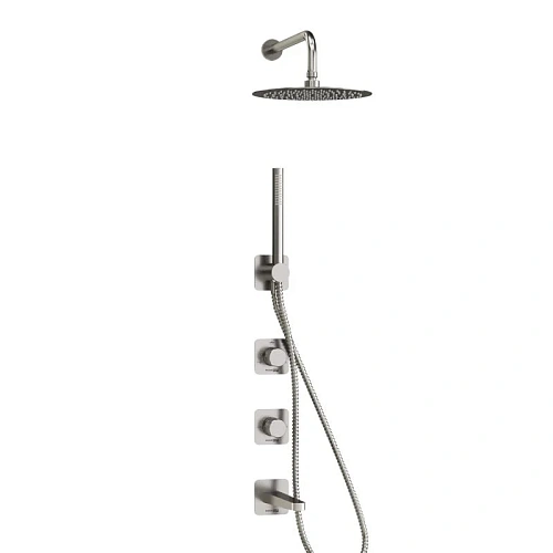 Душевая система WasserKRAFT A6451.297.298.097.121.275.100.276 встраиваемая никель Душевая система WasserKRAFT A6451.297.298.097.121.275.100.276 встраиваемая никель