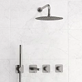 Душевая система WasserKRAFT A6451.297.298.097.121.275.100.276 встраиваемая никель Душевая система WasserKRAFT A6451.297.298.097.121.275.100.276 встраиваемая никель