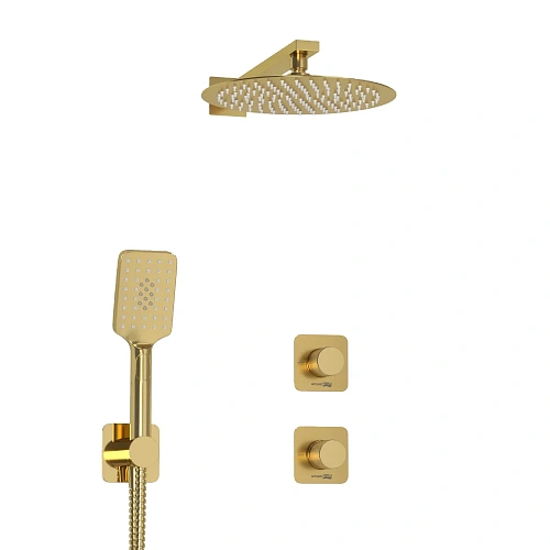 Душевая система WasserKRAFT A8251.306.180.259.285.194.201 встраиваемая золото Душевая система WasserKRAFT A8251.306.180.259.285.194.201 встраиваемая золото
