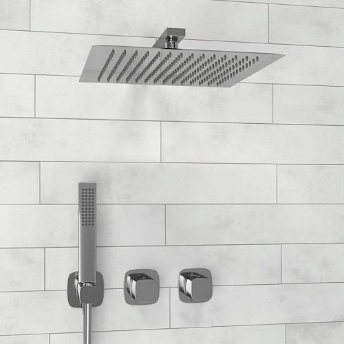 Душевая система WasserKRAFT A8651.312.090.118.326.087.103 встраиваемая хром Душевая система WasserKRAFT A8651.312.090.118.326.087.103 встраиваемая хром