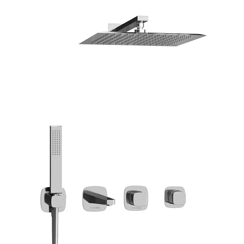 Душевая система WasserKRAFT A8651.313.314.090.118.326.087.103 встраиваемая хром Душевая система WasserKRAFT A8651.313.314.090.118.326.087.103 встраиваемая хром