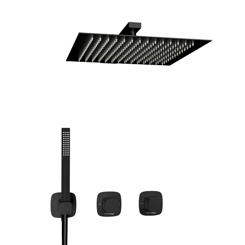 Душевая система WasserKRAFT A9151.264.219.162.327.242.217 встраиваемая черный Душевая система WasserKRAFT A9151.264.219.162.327.242.217 встраиваемая черный