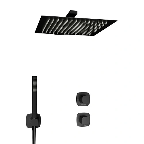 Душевая система WasserKRAFT A9151.264.219.162.327.242.217 встраиваемая черный Душевая система WasserKRAFT A9151.264.219.162.327.242.217 встраиваемая черный