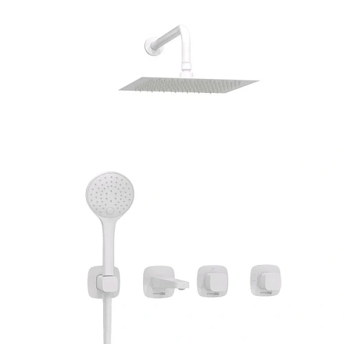 Душевая система WasserKRAFT A9551.267.316.146.254.328.156.155 встраиваемая белый Душевая система WasserKRAFT A9551.267.316.146.254.328.156.155 встраиваемая белый