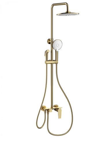 Душевая система Wonzon & Woghand брашированное золото (WW-A30874-BG) Душевая система Wonzon & Woghand брашированное золото (WW-A30874-BG)