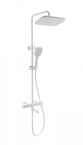 Душевая система Wonzon & Woghand с термостатом, белый матовый (WW-B3016-T1-MW) Душевая система Wonzon & Woghand с термостатом, белый матовый (WW-B3016-T1-MW)