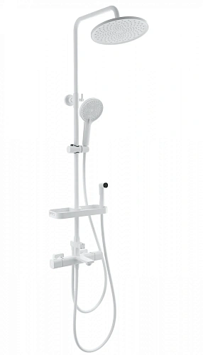 Душевая система Wonzon & Woghand с термостатом, белый матовый (WW-C3011-A1-MW) Душевая система Wonzon & Woghand с термостатом, белый матовый (WW-C3011-A1-MW)