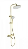 Душевая система Wonzon &amp; Woghand с термостатом, брашированное золото (WW-B3031-A2-BG)