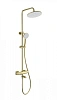 Душевая система Wonzon &amp; Woghand с термостатом, брашированное золото (WW-B3035-A3-BG)